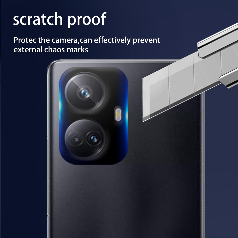 Kính Cường Lực 3D Viền Cong Bảo Vệ Camera Sau Cho Realme 10 4G Realme 10 Pro Plus 10Pro + Realme10Pro 5G