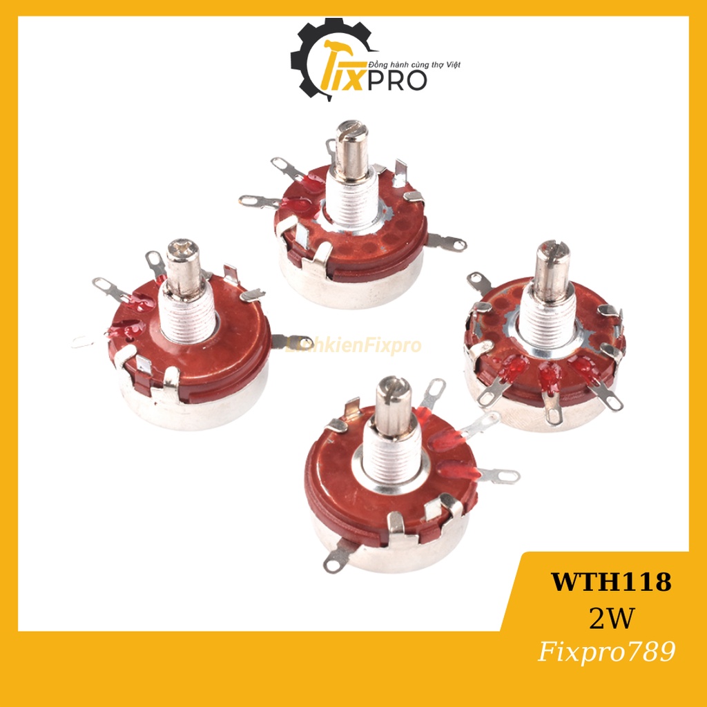 Chiết áp đơn 10K WTH118-2W chất lượng tốt