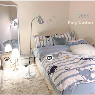 Set chăn ga cotton poly nhập khẩu hq