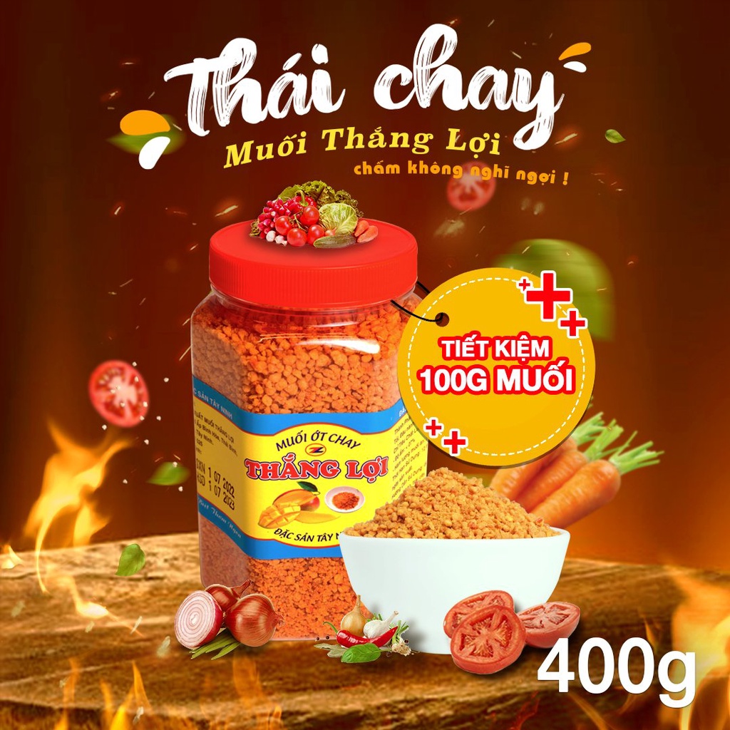 Muối ớt chay Tây Ninh Thắng Lợi