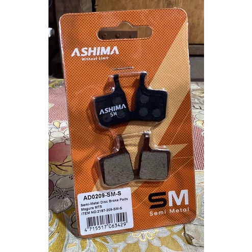 Bố Thắng Đĩa ASHIMA Dùng Cho Magura MT5 4 Piston