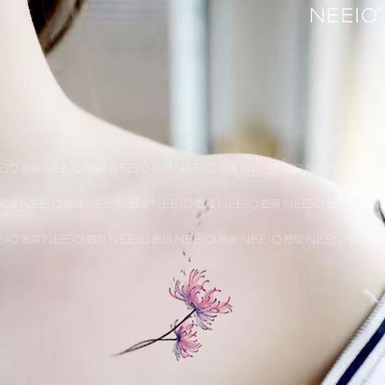 1 Bộ 3 Hình Xăm Dán Tạm Thời Chống Nước Chống Mồ Hôi Lâu Trôi In Hình Hoa Bồ Công Anh Vết Sẹo