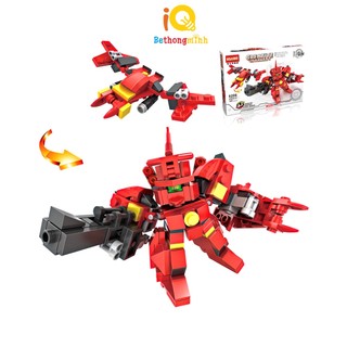 Đồ Chơi Lắp Ráp Mô Hình Robot Và Máy Bay 2 Trong 1 Nhiều Mẫu Cho Bé Phát Triển Trí Tuệ - BeThongMinh