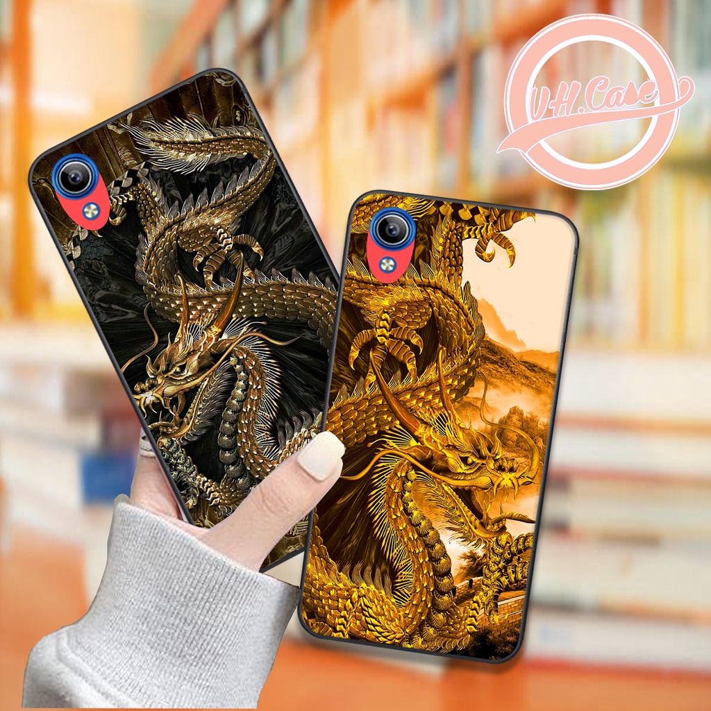 Ốp Vivo Y93  / Y91C / 1820 / Y1S In Hình Họa Tiết Rồng Siêu Chất Đẹp