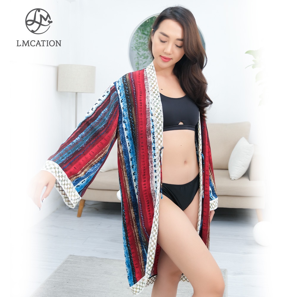 Áo Khoác Kimono Nữ LMcation Naomi - Màu Thổ Cẩm