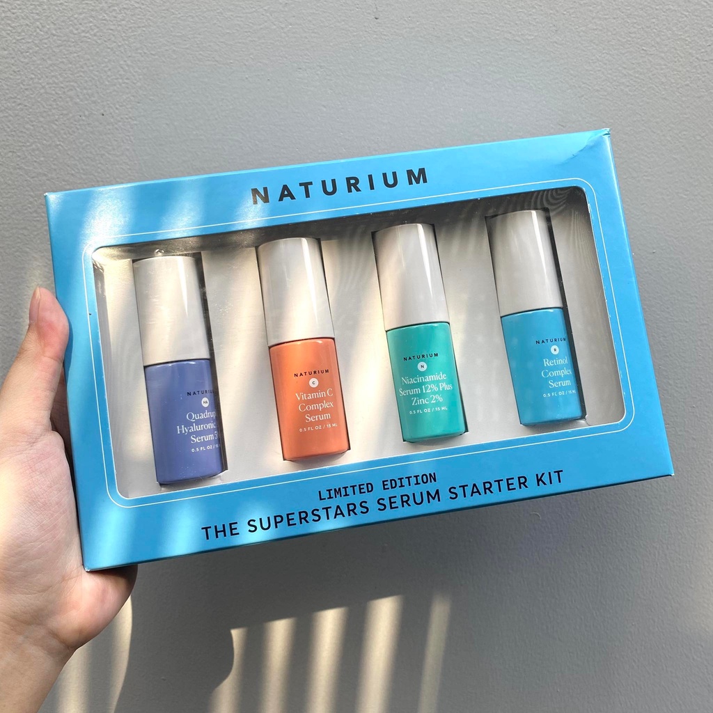 Set Serum Naturium The Superstars Mini Serum 15ml