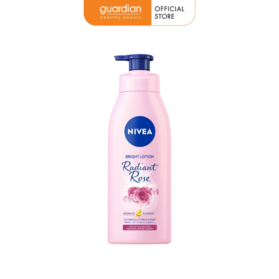 Sữa Dưỡng Thể Dưỡng Trắng Nivea Radiant Rose 350ml