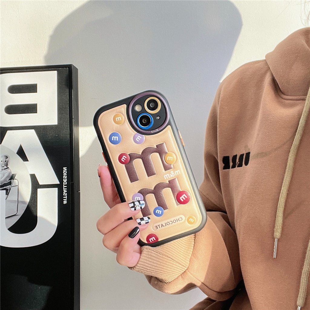 Ốp Điện Thoại Da Viền tpu Dẻo In Họa Tiết Hoạt Hình Góc Tròn Cho iphone 15 pro max 14 pro max 13 pro max 12 pro max