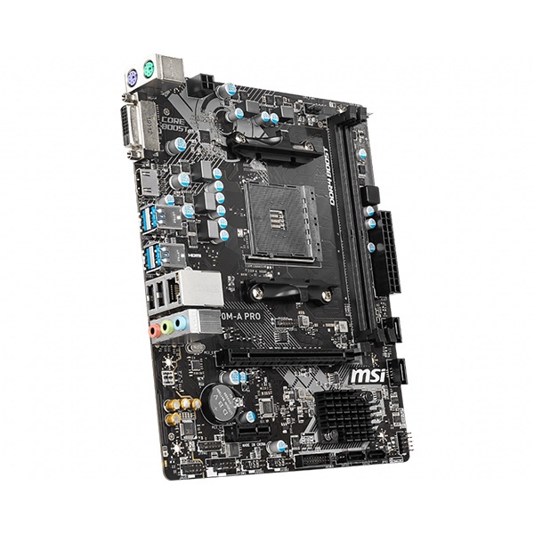 Bo mạch chủ MSI A320M A PRO (AMD A320, Socket AM4). Mainboard MSI A320M-A PRO m-ATX, 2 khe RAM | BigBuy360 - bigbuy360.vn