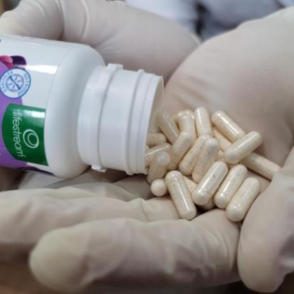 Men vi sinh 14 chủng công nghệ bọc hỗ trợ nấm ngứa vùng kín, đẹp da, giảm chàm Lifestream Advanced Probiotics Dr Chubby