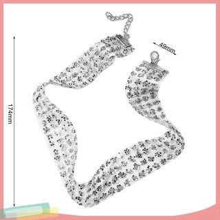 Vòng Cổ Choker Đính Hạt Lấp Lánh Thời Trang Cho Nữ