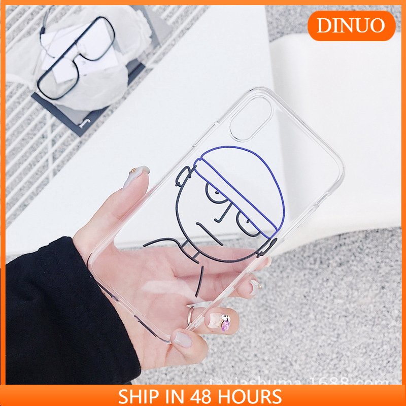 Ốp lưng iphone Ốp điện thoại trong suốt in họa tiết vui nhộn cho Iphone 6/6plus/6S/6S plus/6/14pro/14proplus/8/8plus/X/XS/XS Max/11/13/13PRO/13PROMAX/13MINI12/12PRO/12PROMAX/12MINI Dinuo case