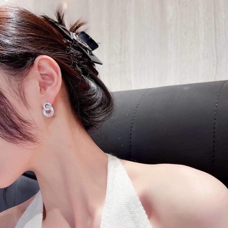 bông tai đá gết bạc cao cấp