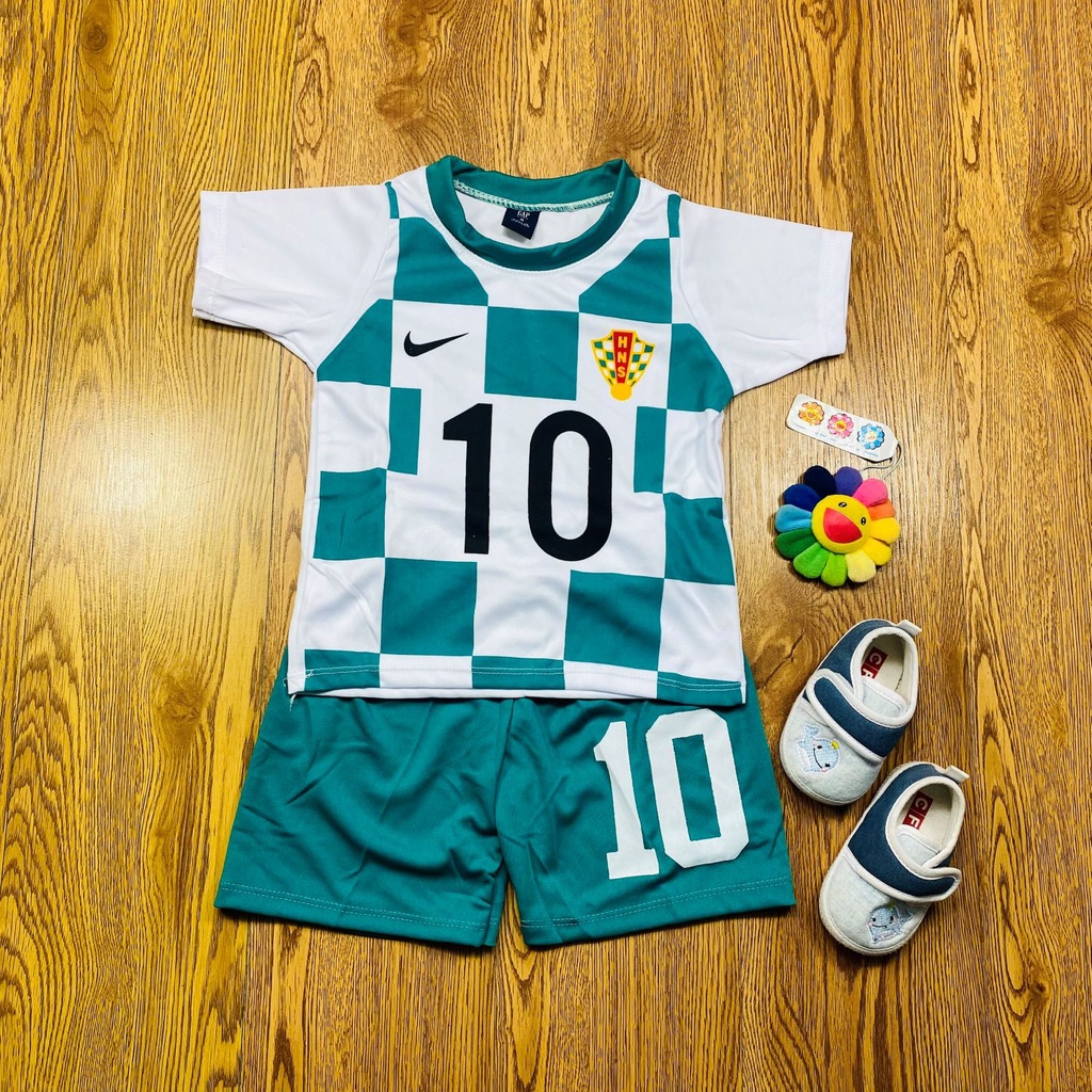 Đồ bộ trẻ em thời trang thiết kế cộc tay chất vải thun lạnh in hình ngộ nghĩnh phù hợp với bé trai và bé gái ARGENTINA