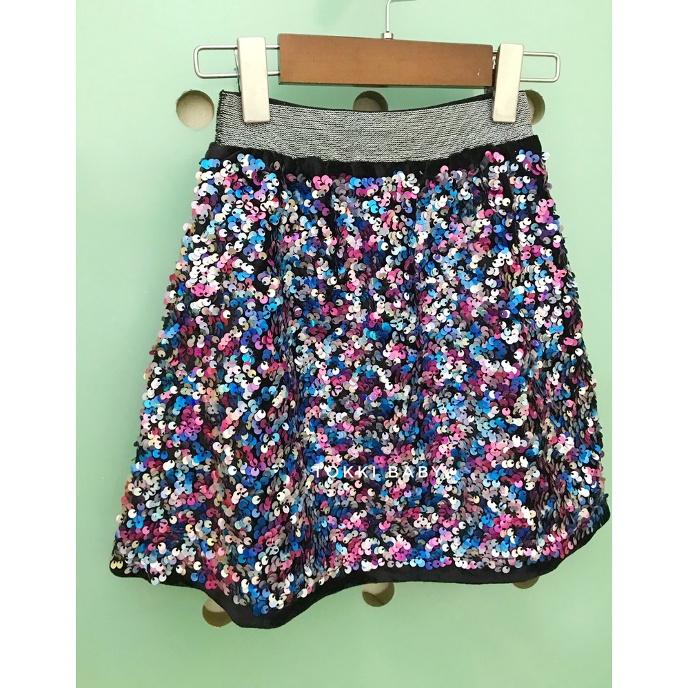 Chân váy saquin lấp lánh cho bé gái VGE002