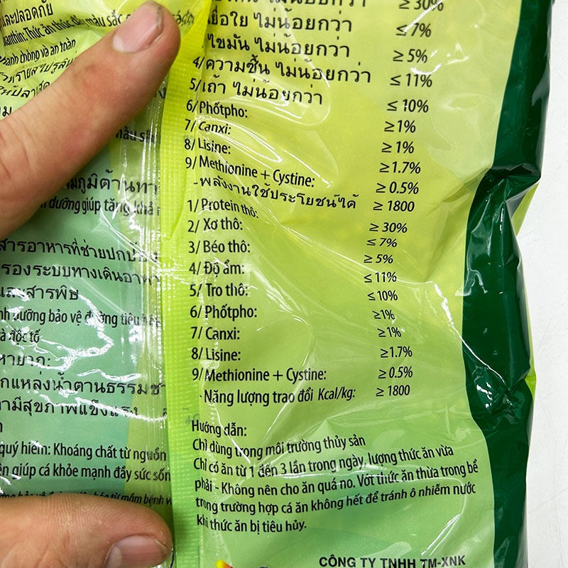 Thức ăn cho cá cảnh ORIO BiFood 500 gram - Cám cá cảnh hạt vàng cám Thái