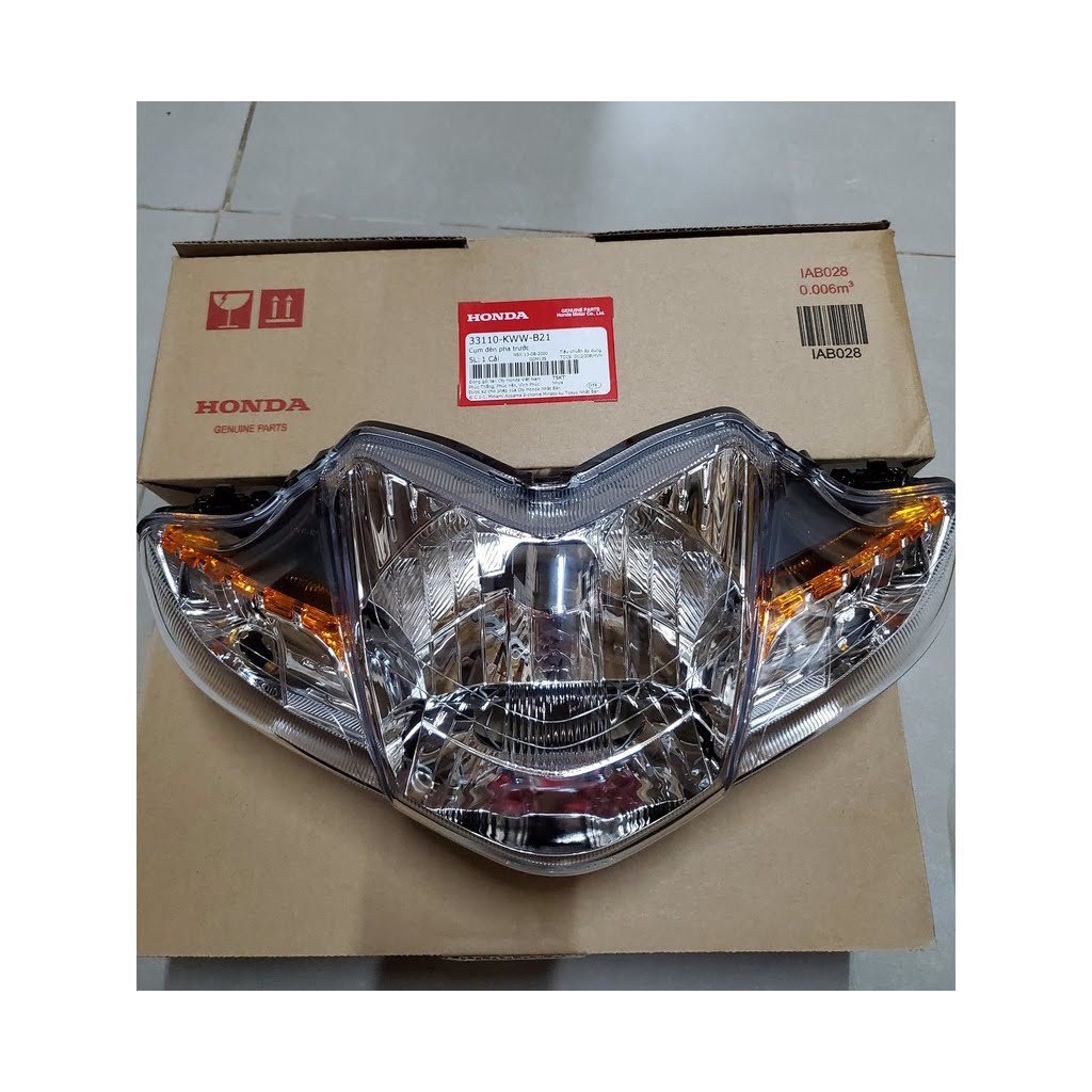 Đèn pha Wave S110 , RSX 110 zin Honda / chóa đèn Wave S 110