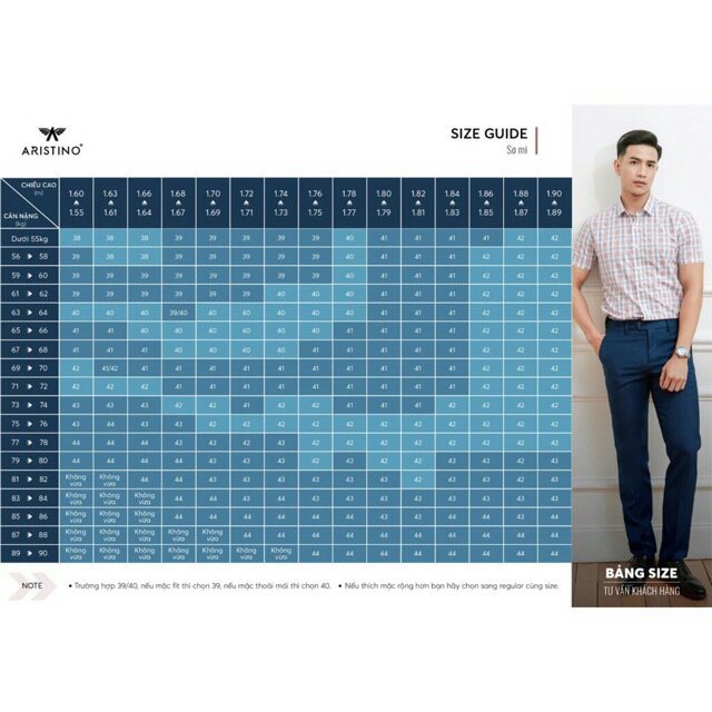 Áo sơ mi nam công sở Aristino  100% cotton  thấm hút mồ hôi from slim ALS15909