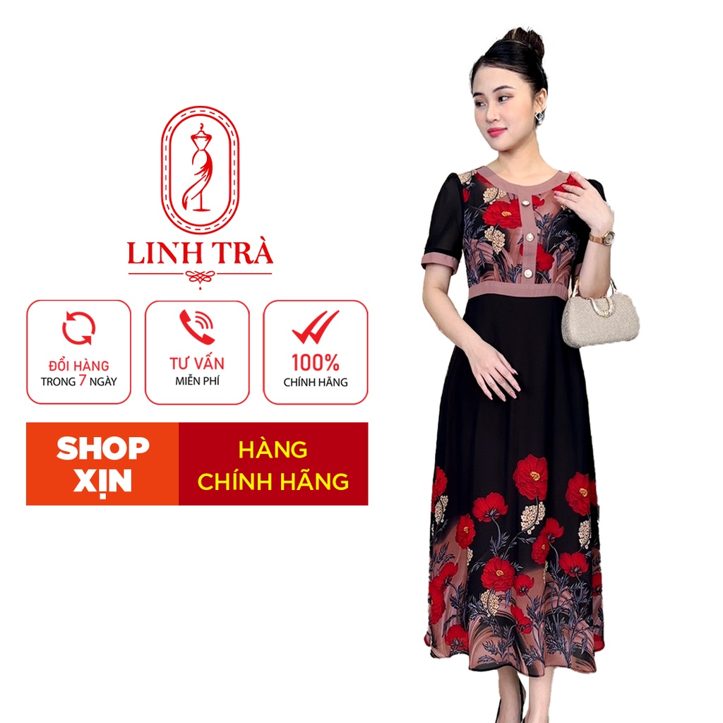 (TM 1170) Trẻ Trung Thiết Kế Trang Nhã Thanh Lịch Bigsize Đi Làm Đi Tiệc Cho Bà Cho Mẹ U50