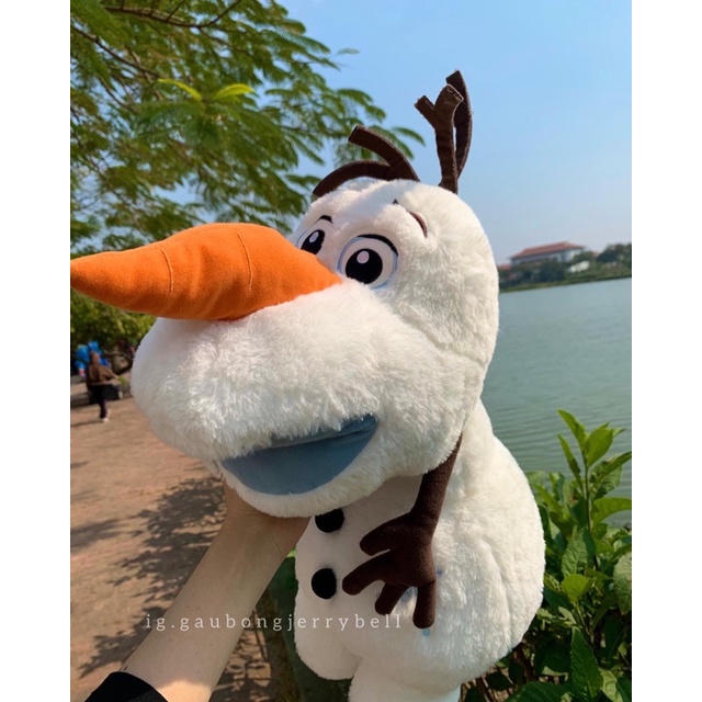 Gấu bông Người Tuyết Olaf - Frozen (Nữ hoàng băng giá) nhồi bông hàng chính hãng Disney nhiều mẫu