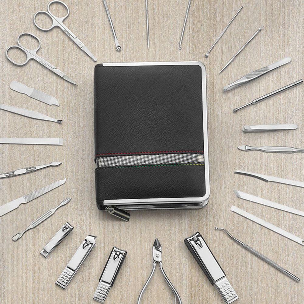 Set 26 / 26 Dụng Cụ Làm Móng Bằng Thép Không Gỉ