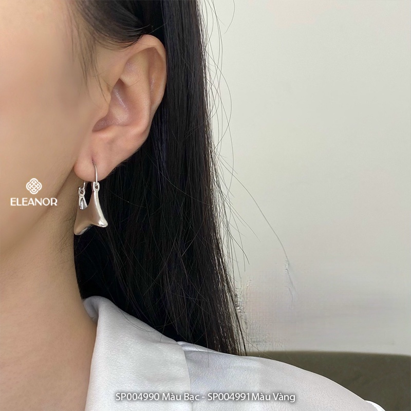 Bông tai nữ chuôi bạc 925 Eleanor Accessories thiết kế túi xách basic độc đáo phụ kiện trang sức 4990