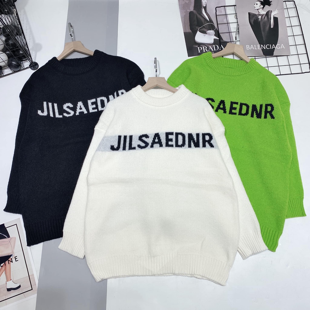 Áo len chữ 3 màu dày dặn