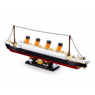 Bộ đồ chơi lắp ráp khối xây dựng mô hình tàu Titanic