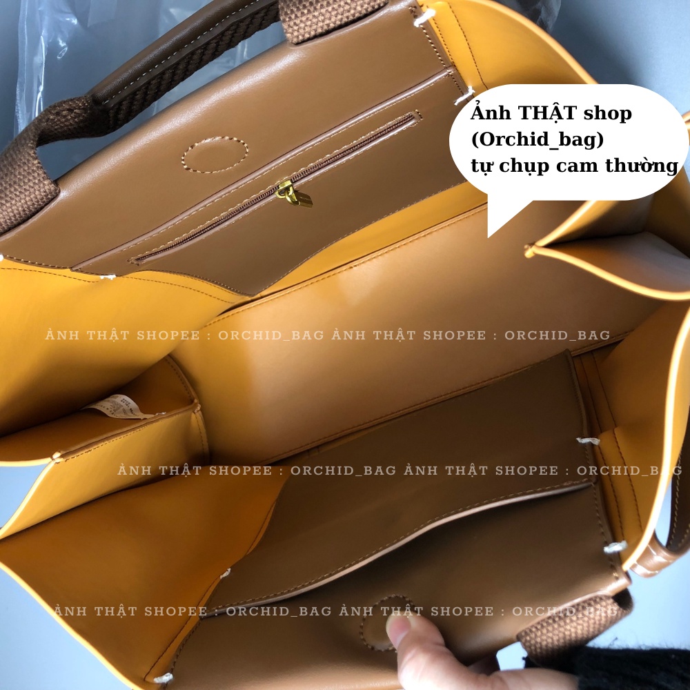 Túi tote da pu và canvas cnk xuất dư xịn xò túi đeo chéo quai xách vừa A4 cho công sở sinh viên sành điệu