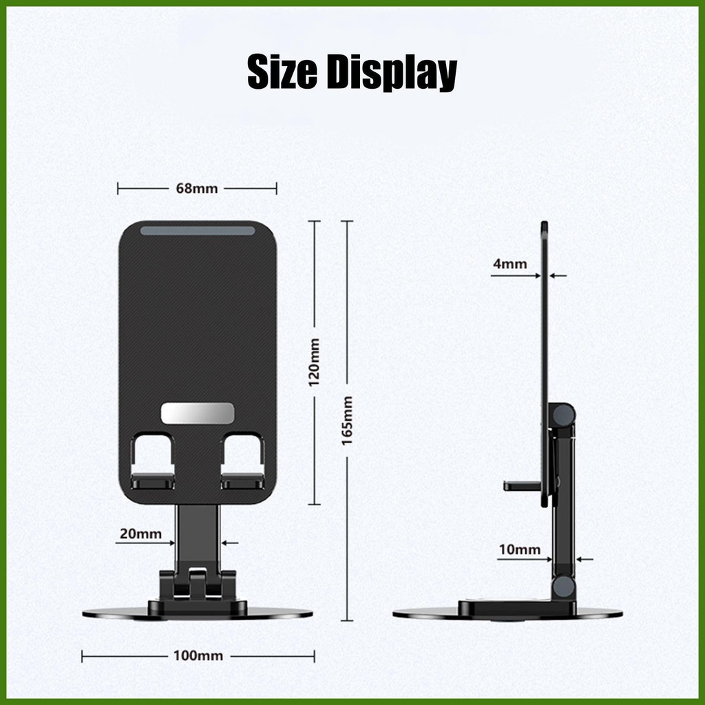 Giá Đỡ Máy Tính Bảng Bằng Nhôm Có Thể Điều Chỉnh Độ Cao Tiện Dụng
