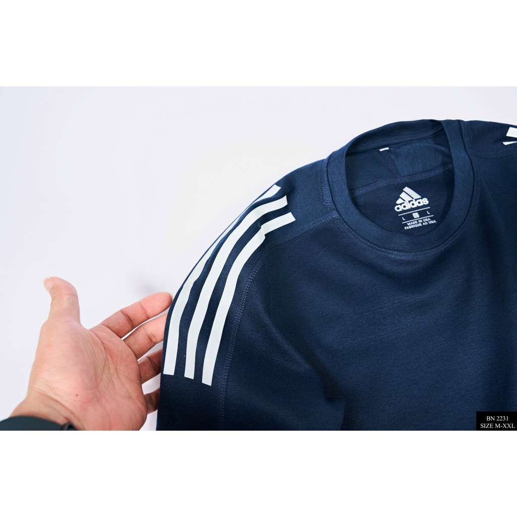 Bộ quần áo thể thao nam Adidas cao cấp mùa đông  Hàng loại 1 Bộ thu đông nam mặc nhà dài tay dày dặn