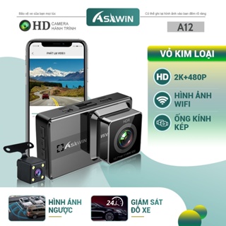 Camera hành trình WIFI ống kính kép 2K trước và sau Máy ghi âm xe hơi Chế