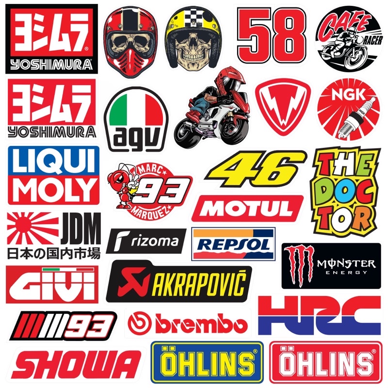 Tem Dán Racing Ngẫu Nhiên