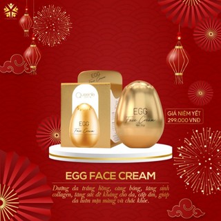Kem face trứng vàng Queenie skin giúp dưỡng trắng da cung cấp độ ẩm chống nắng săn chắc da