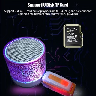 Loa bluetooth có đèn LED RGB nhiều màu mới