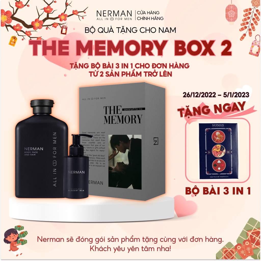 Bộ quà tặng nam giới in ảnh yêu thương THE MEMORY BOX Nerman thumbnail