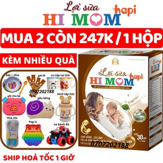 Lợi Sữa Hi Mom - Giúp Tăng Tiết Sữa, Mát Sữa, Thông Tắc Tuyến Sữa, Lợi Sữa Hapi