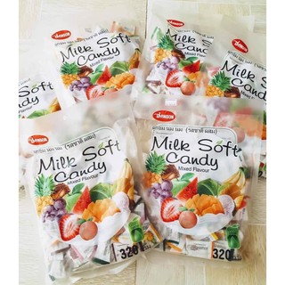 Combo 3 goi Kẹo dẻo trái cây Milk Soft Canday mix thái lan