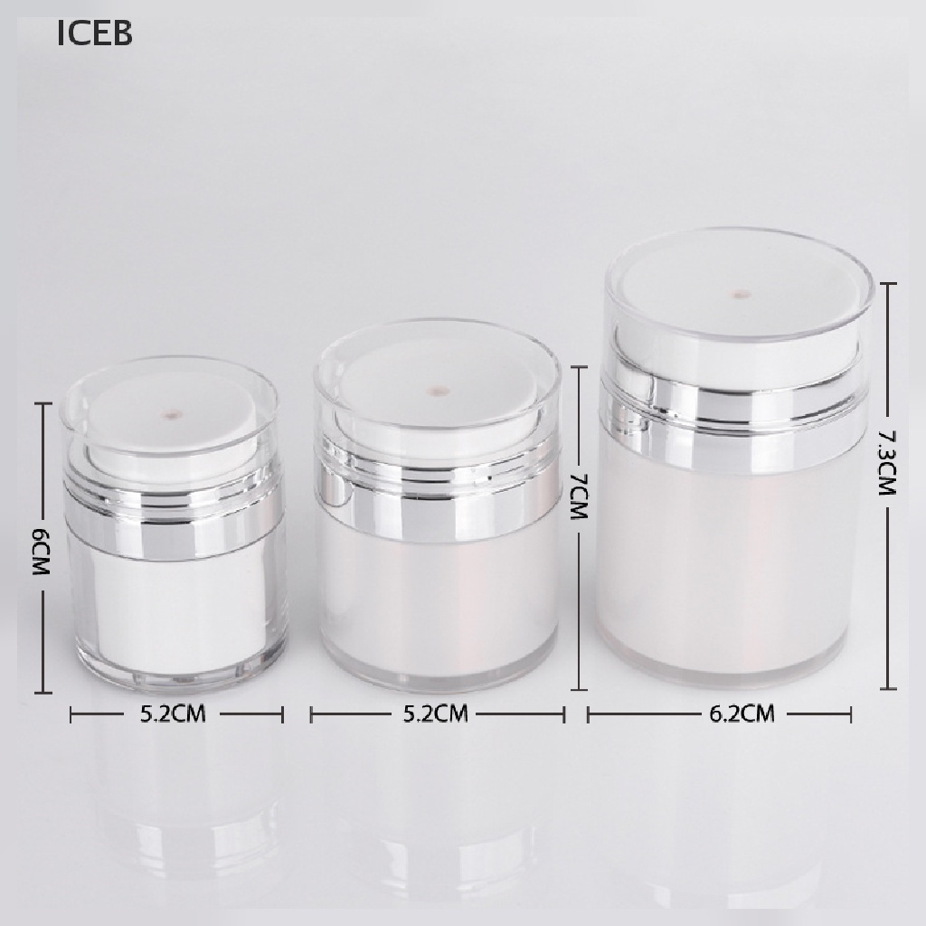 Lọ Rỗng Chiết Mỹ Phẩm Dạng Bơm Dung Tích 15 / 30 / 50ml