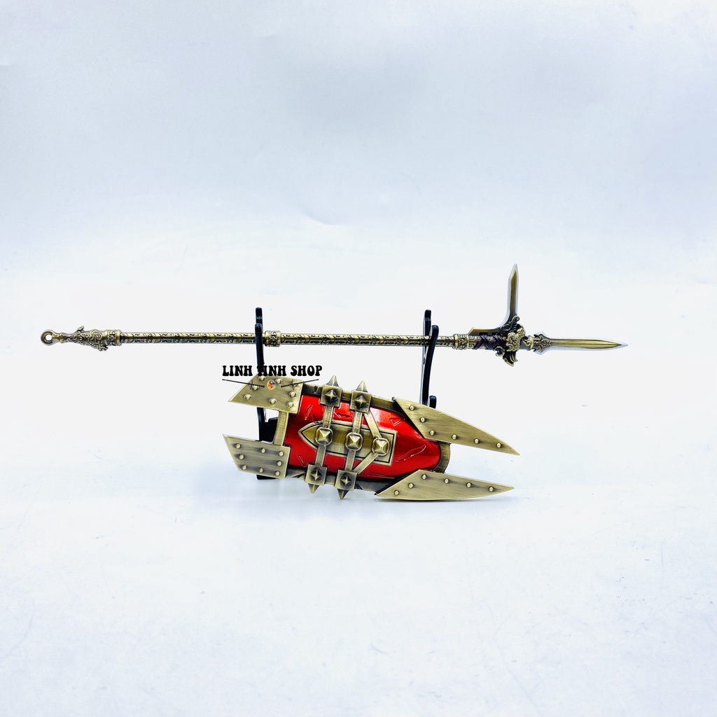 Mô hình Thương Thuẫn Tấn Thiết Mâu - Qua Thuẫn Thần Khí Cổ Đai