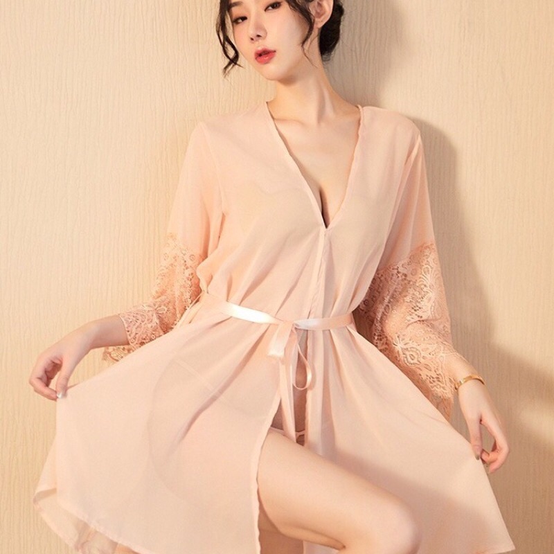 Áo choàng ngủ lụa/ thun lạnh kiện si Nhật/Hàn/Trung | BigBuy360 - bigbuy360.vn