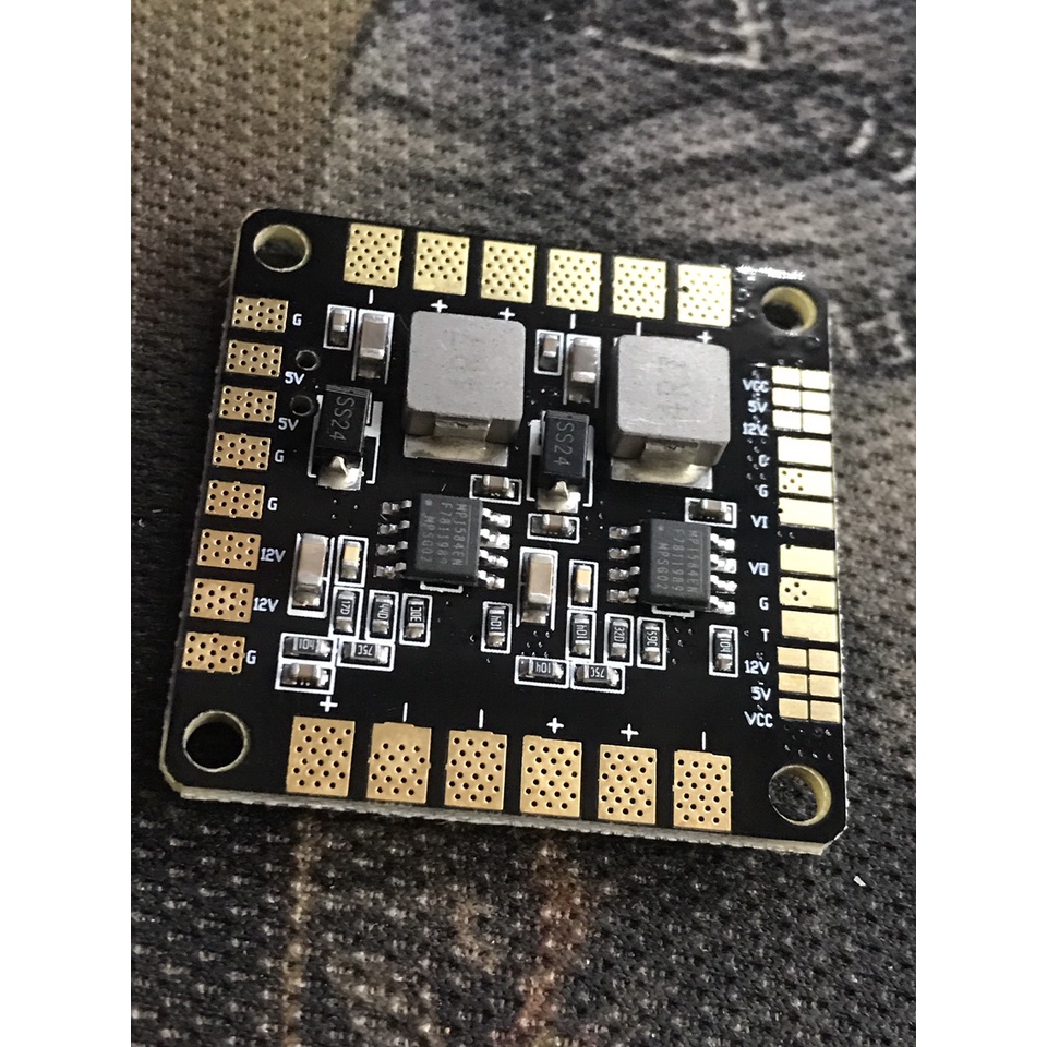 Mạch chia điện cho máy bay tích hợp osd báo pin