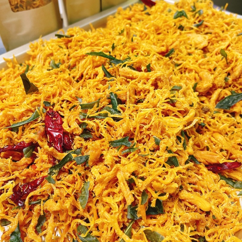 Khô Gà Lá Chanh Dùng Đường Ăn Kiêng