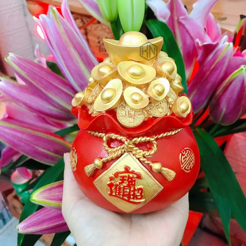 Túi vàng phong thuỷ hút tài lộc