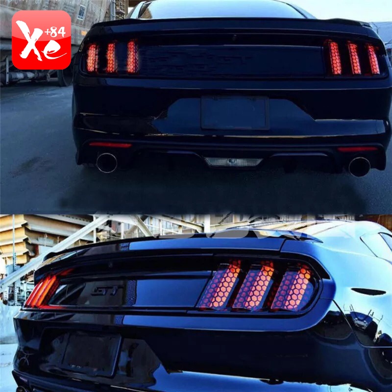 Decal trang trí đèn hậu