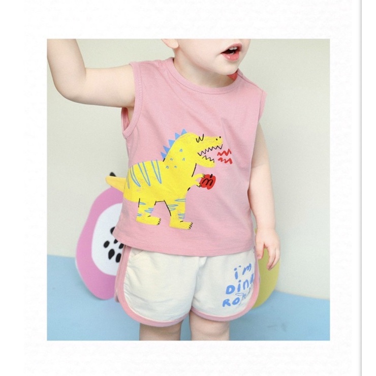 Set MilkMile khủng long 3D VN xuất Hàn bé trai/bé gái