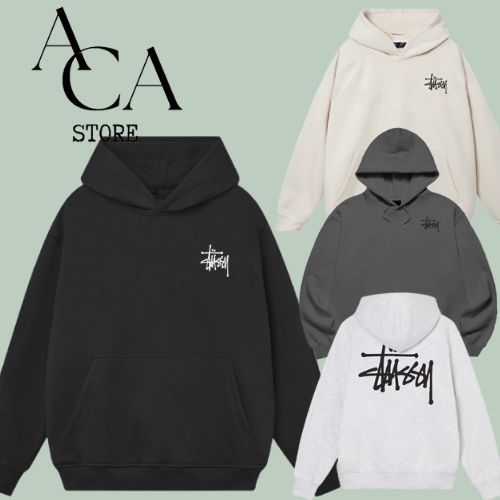Áo hoodie Stussy Basic , chính hãng , logo thêu i hình chuẩn form , cao cấp ACA STORE