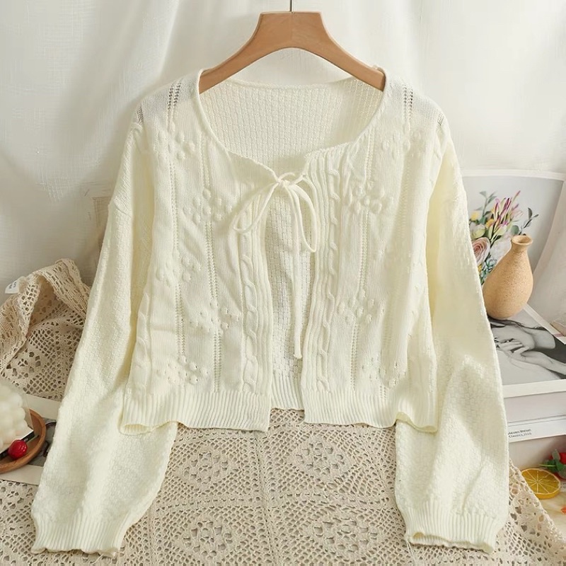 Mina Cardigan - Áo khoác cardigan tay phồng