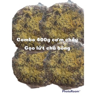 Set 400g cơm cháy gạo lứt chà bông