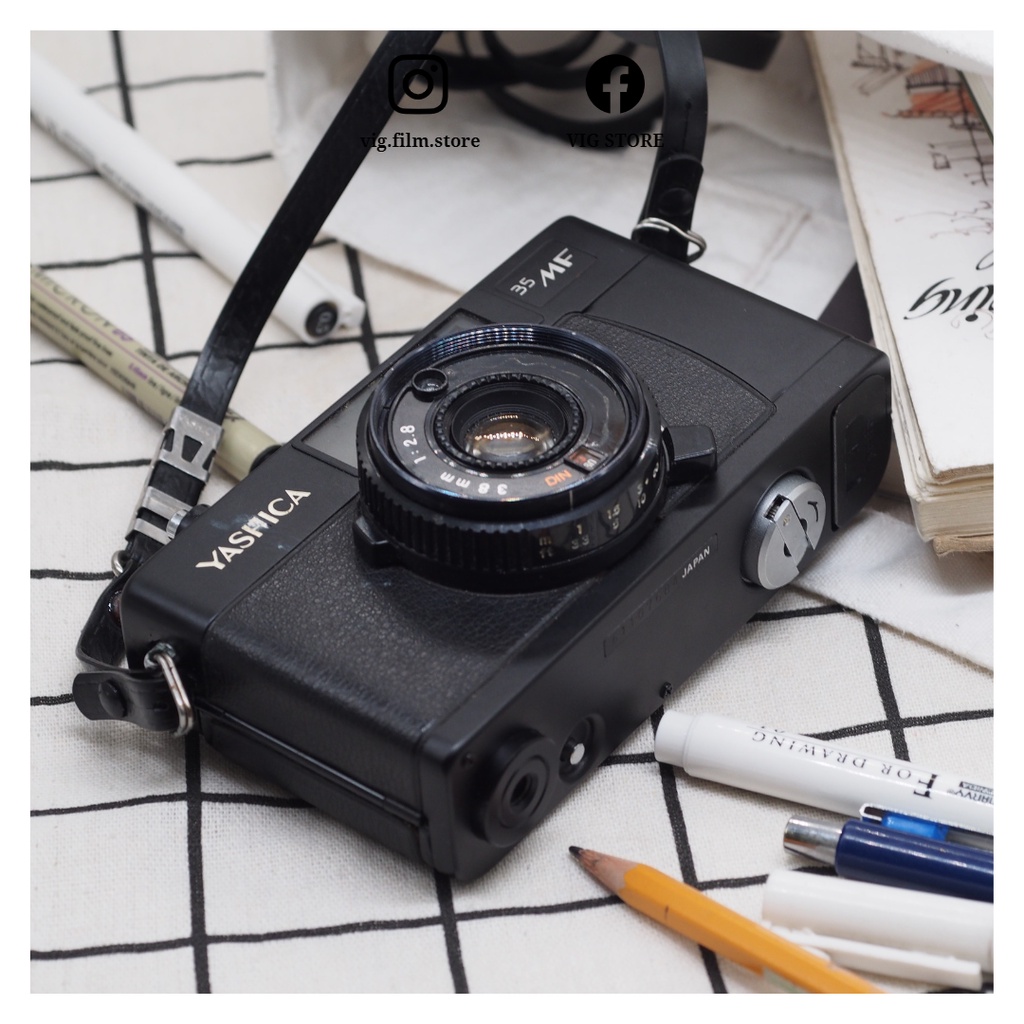 Máy ảnh Yashica 35MF Black